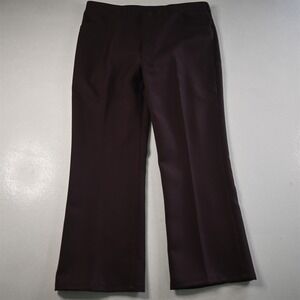 Vtg USA Made Wrangler 40x32 Dark Red Wine Wrancher Bootcut Jeans Mens‎ Pants